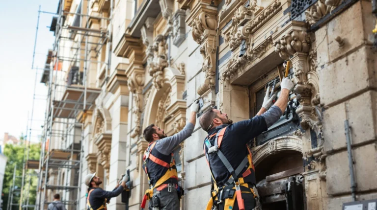 restauration de façades historiques